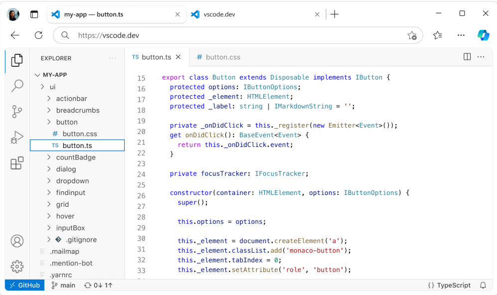 Code Anywhere Screenshot